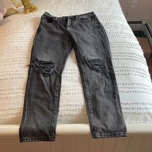 Black mom jeans from Garage!